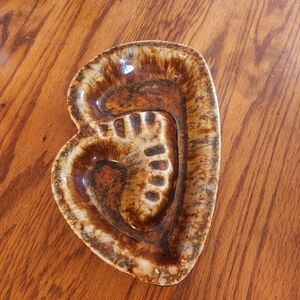 Vintage MSP USA Ceramic Handpainted Ashtray